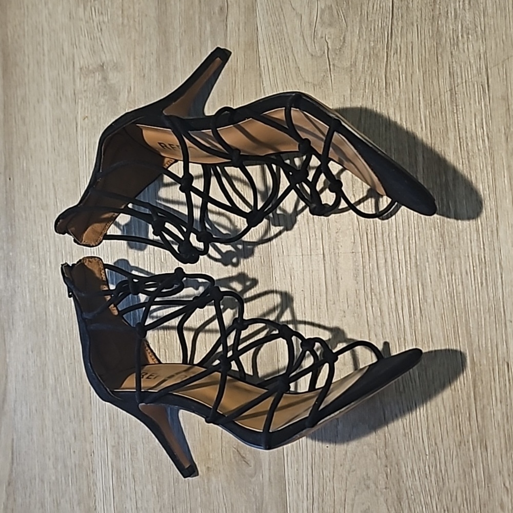 🖤NWT~Report Strappy Zip Back Heels Size 6.5 - Picture 8 of 11